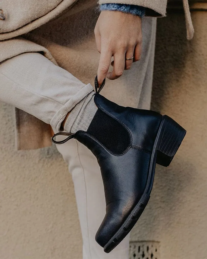 1671 Elastic Sided Heel Boots