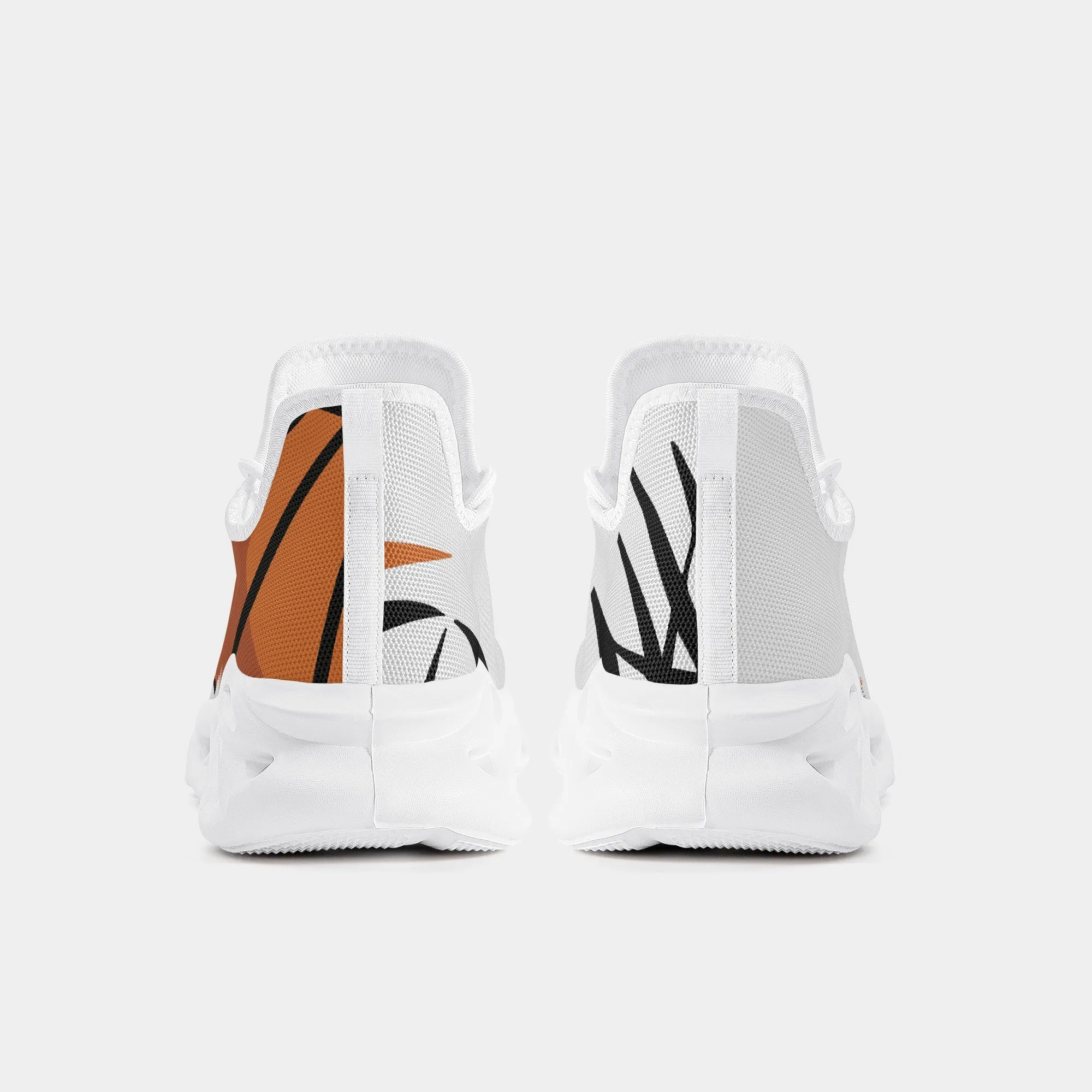 311. Bounce Mesh Knit Sneakers - White
