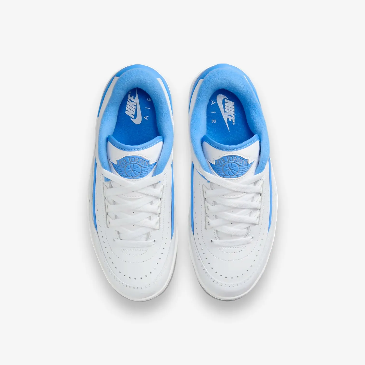 Air Jordan 2 Retro Low GS White University Blue Grade School FJ6869-104