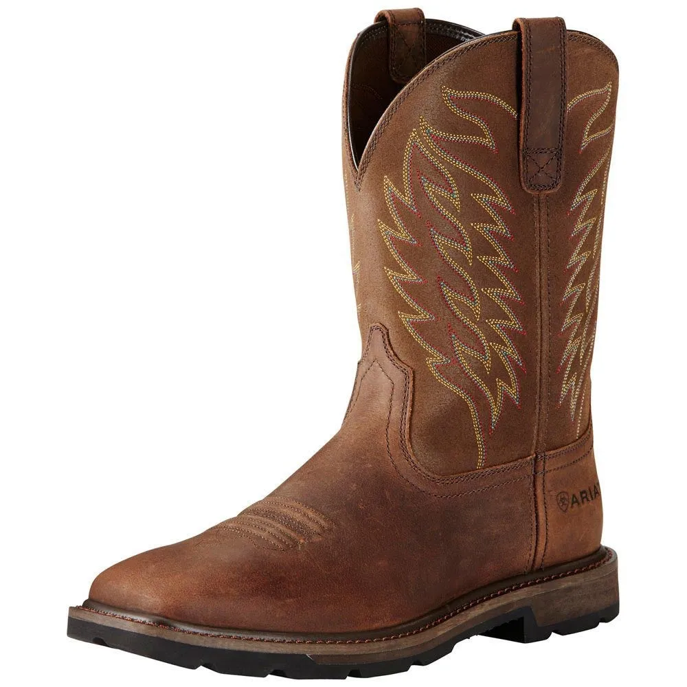 Ariat Mens Groundbreaker Steel Toe Work Boots - 10021108