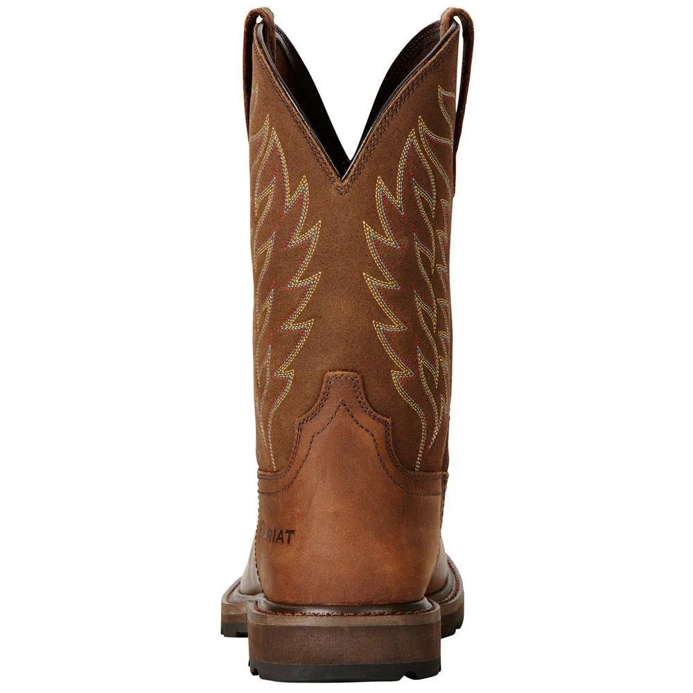 Ariat Mens Groundbreaker Steel Toe Work Boots - 10021108