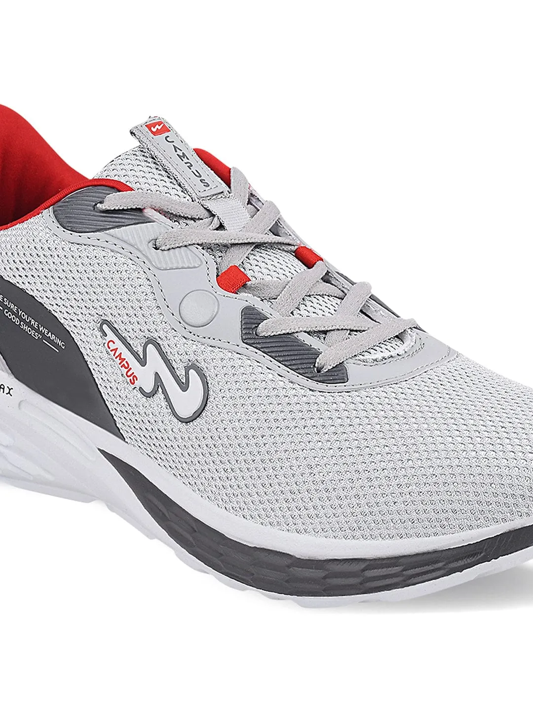 CAMP SMART Grey Men's Running Shoes