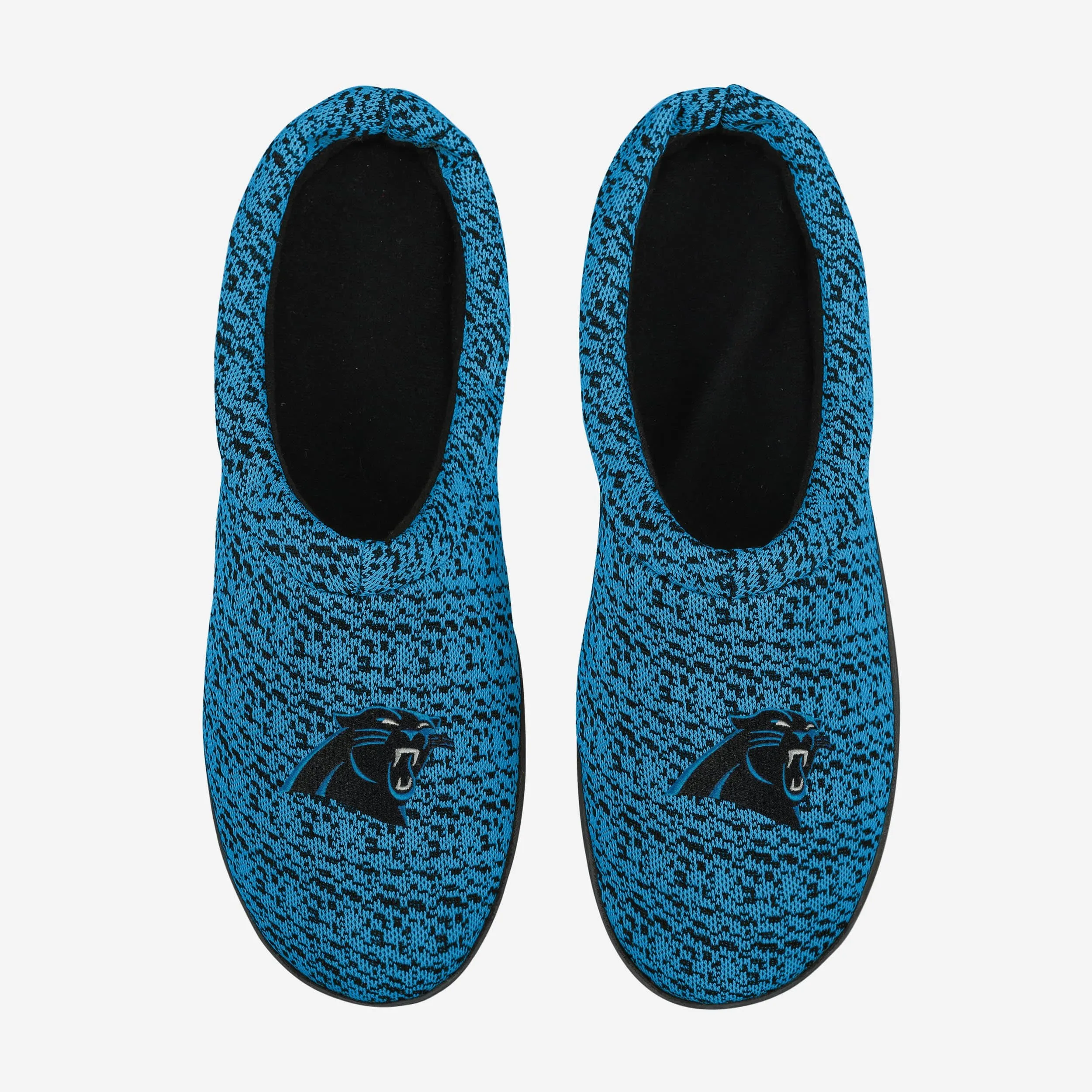 Carolina Panthers Poly Knit Cup Sole Slipper