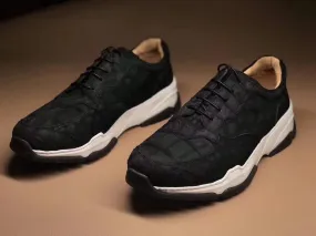 Leather Unisex Sneakers with Minimalist Design