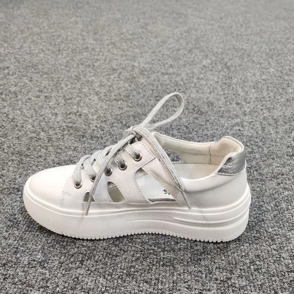 Gelato Newark Platform Sneakers - White