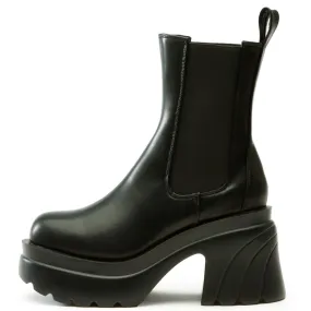 Hazey-2 Heel Elastic Bootie