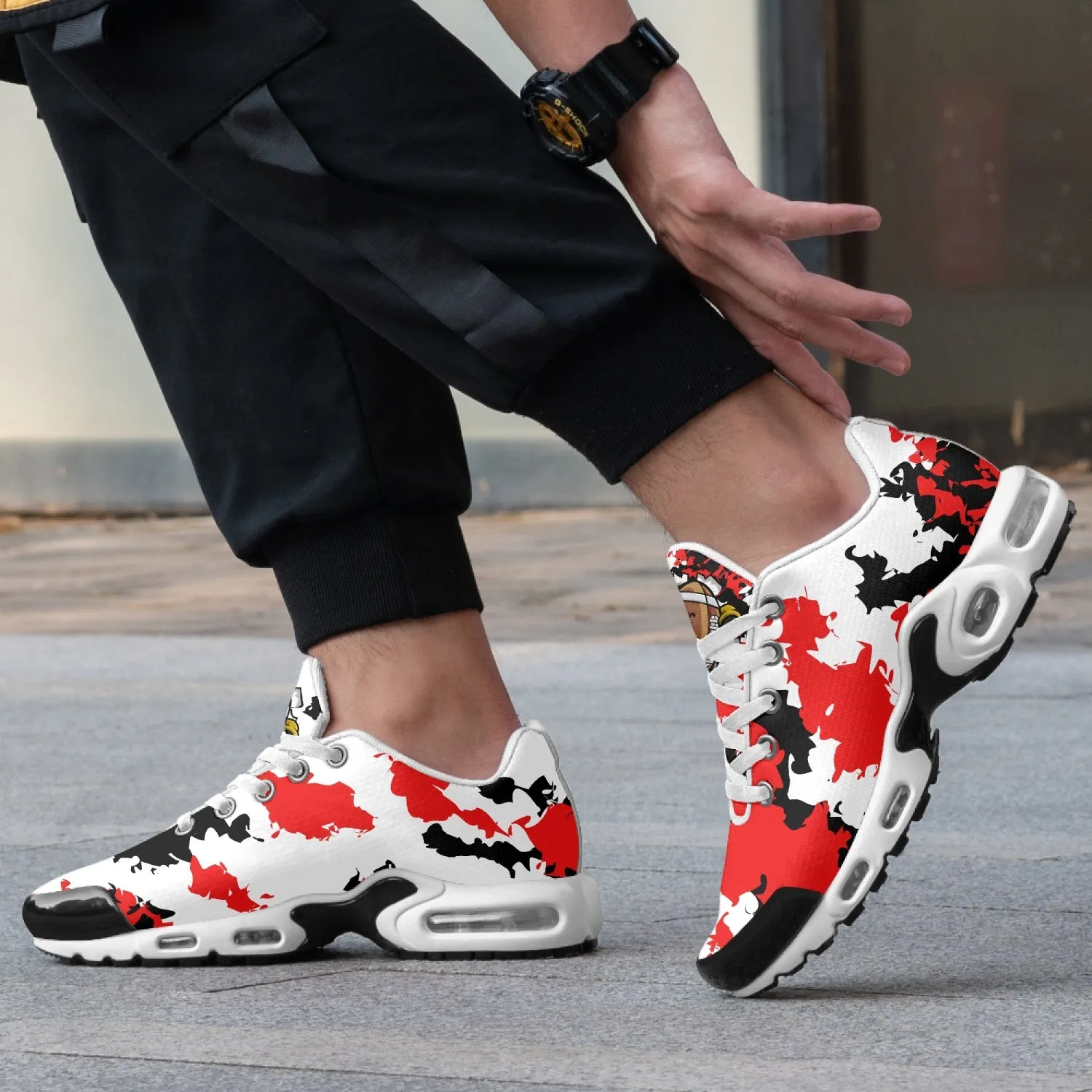 Kicxs ARI Camo Men's Bounce Mesh Knit Sneakers