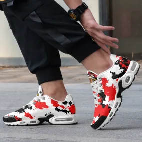 Kicxs ARI Camo Men's Bounce Mesh Knit Sneakers