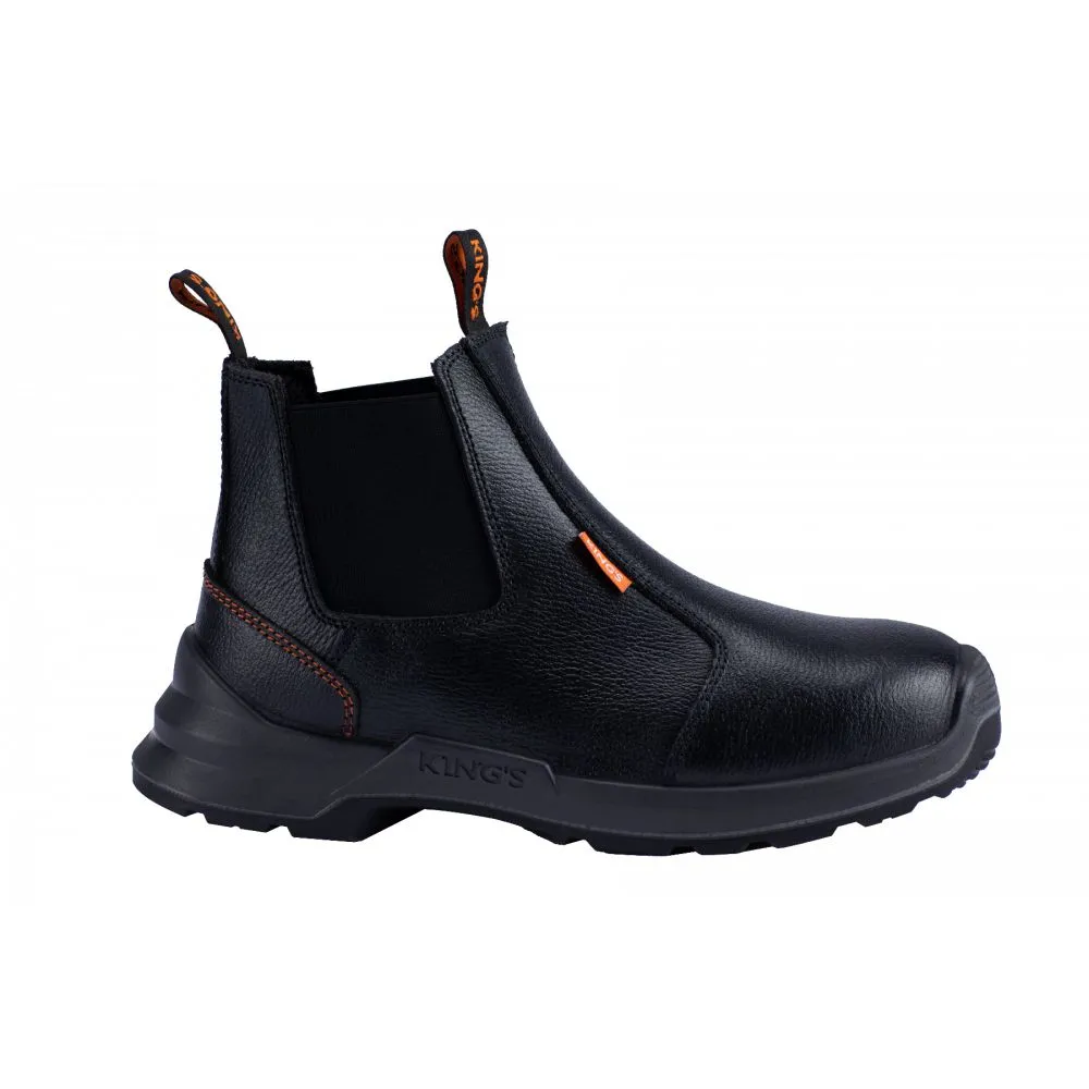 KINGS 15580 BLACK ELASTIC SIDED BOOT
