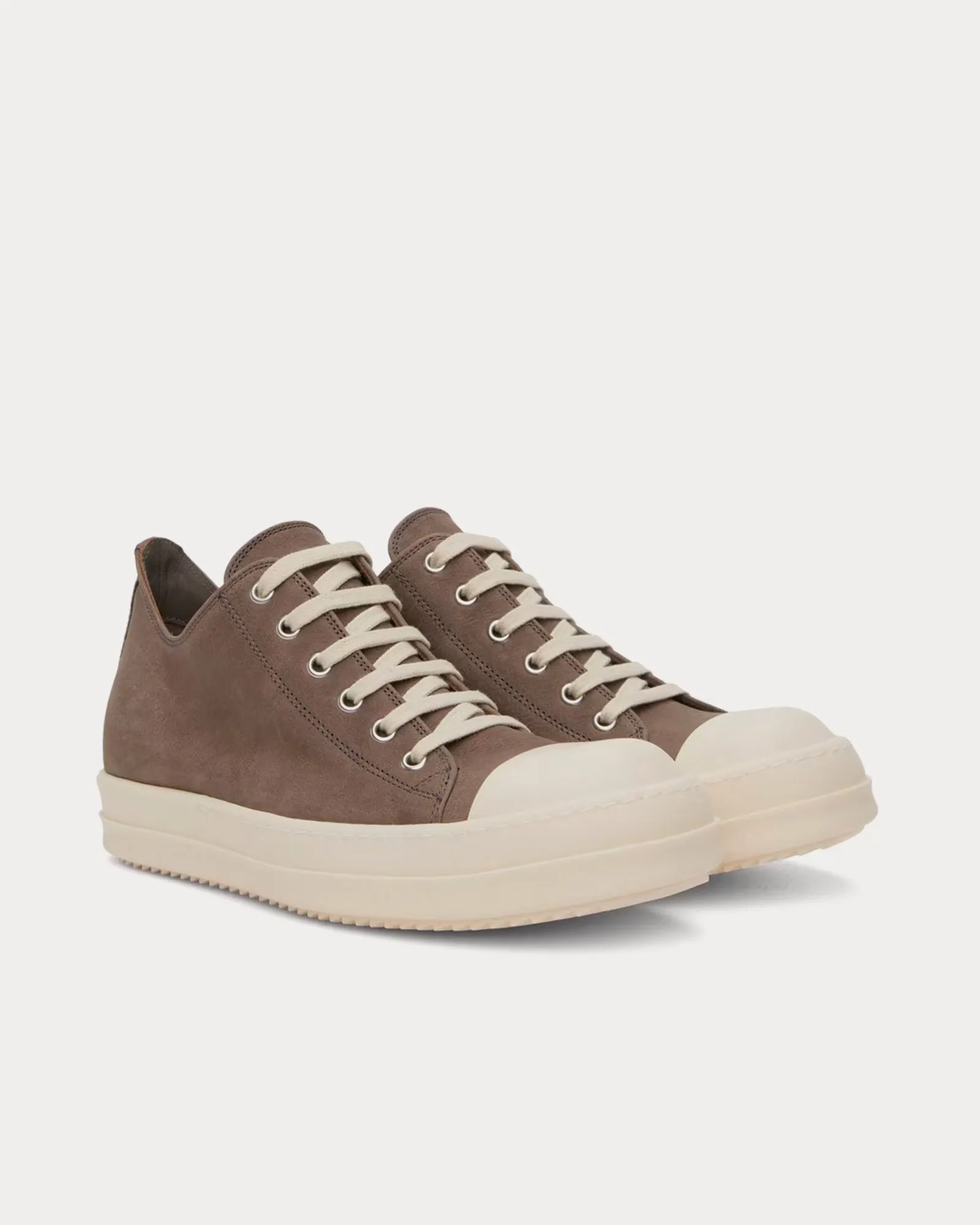 Leather Dust / Milk Low Top Sneakers