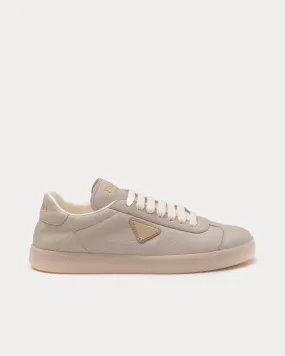 Leather Pumice Stone Low Top Sneakers