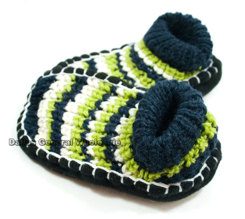 Little Kids Knitted House Shoe Socks Wholesale