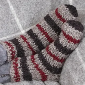 Mens Shoreditch Sofa Socks Charcoal