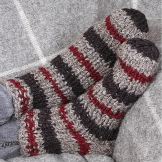 Mens Shoreditch Sofa Socks Charcoal