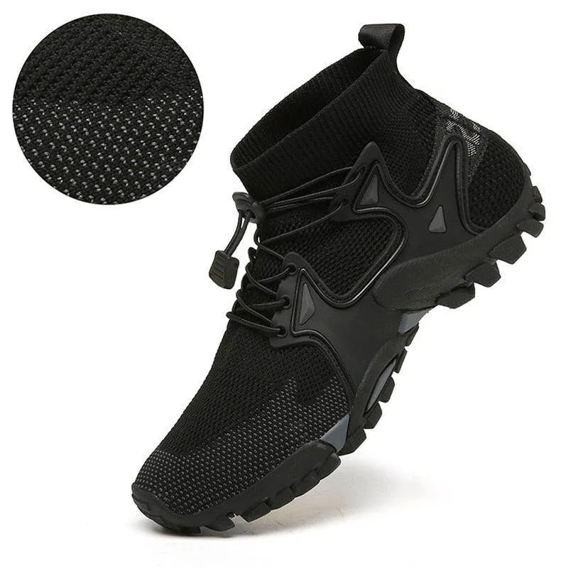 Mesh Casual Outdoor Walking Boots Sneakers Men Non-Slip