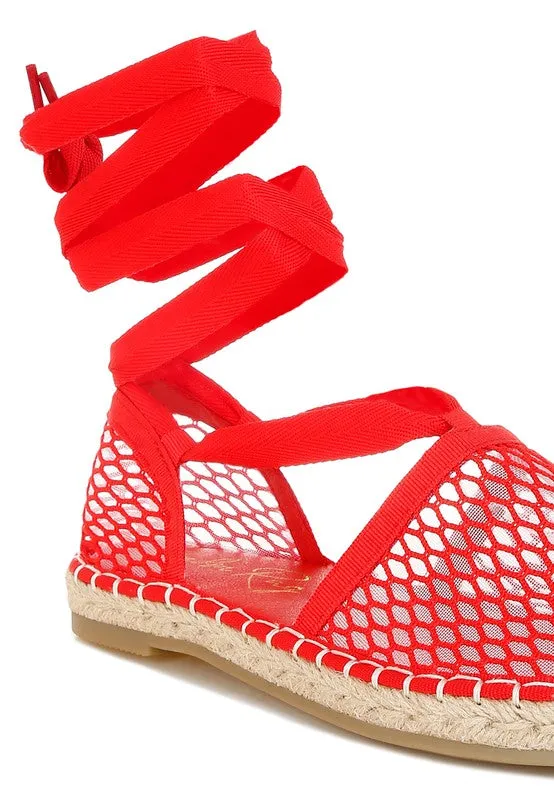 Mesh Flat Espadrille