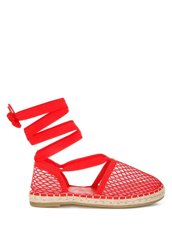 Mesh Flat Espadrille