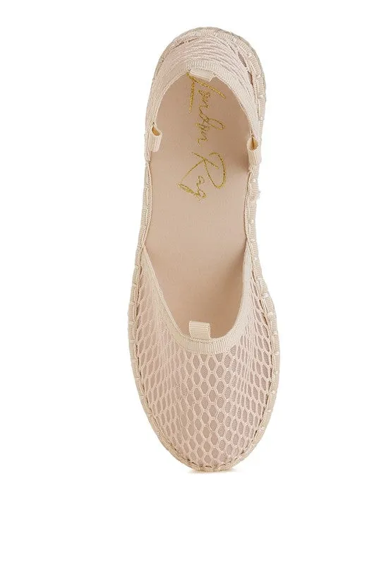Mesh Flat Espadrille