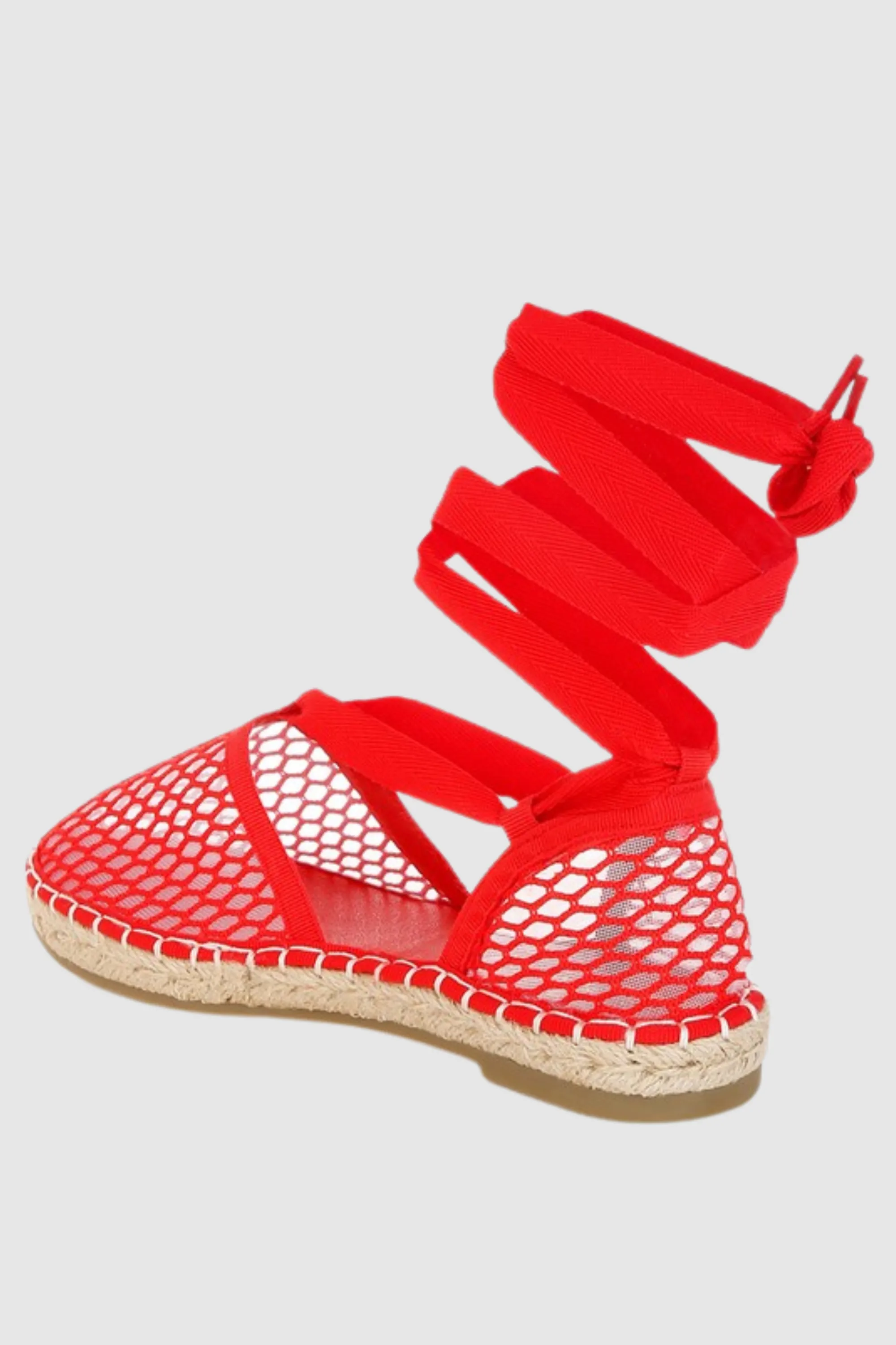 Mesh Flat Espadrille
