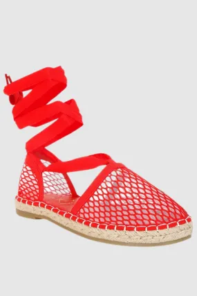 Mesh Flat Espadrille