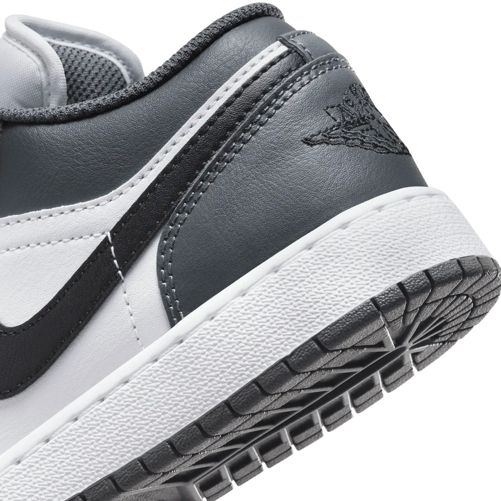 Nike Kids' Jordan 1 Low Shoes - White / Black / Iron Grey