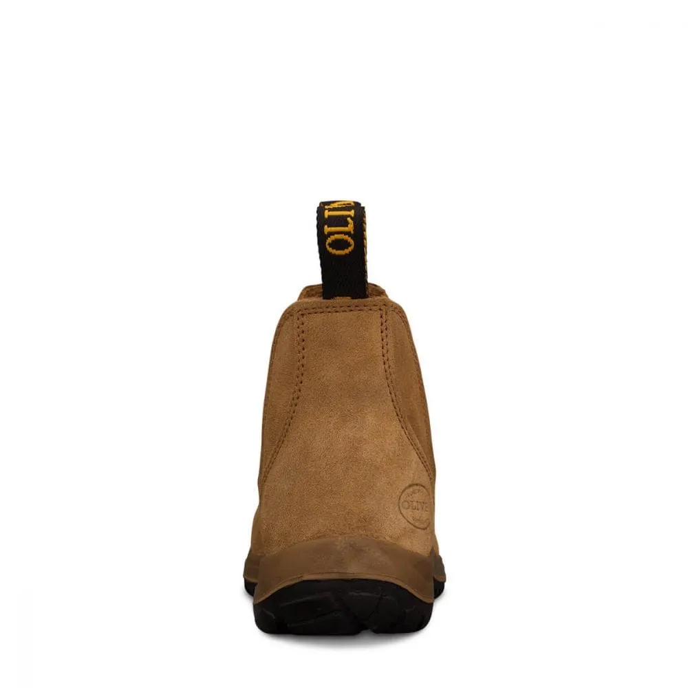 OLIVER - ELASTIC SIDED PULL ON SAFETY BOOT - 34-624