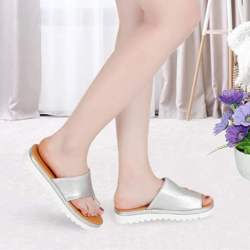 Orthopedic Bunion Correction Sandals - Women Comfy Platform Sandal Shoes for Toe Correction