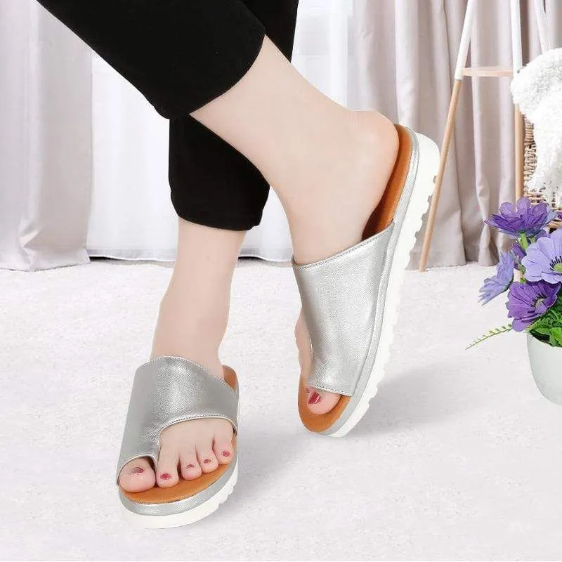 Orthopedic Bunion Correction Sandals - Women Comfy Platform Sandal Shoes for Toe Correction