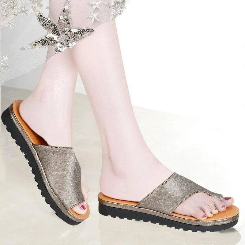 Orthopedic Bunion Correction Sandals - Women Comfy Platform Sandal Shoes for Toe Correction