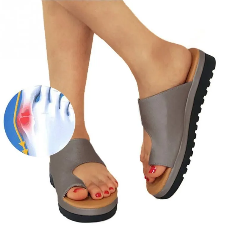 Orthopedic Bunion Correction Sandals - Women Comfy Platform Sandal Shoes for Toe Correction