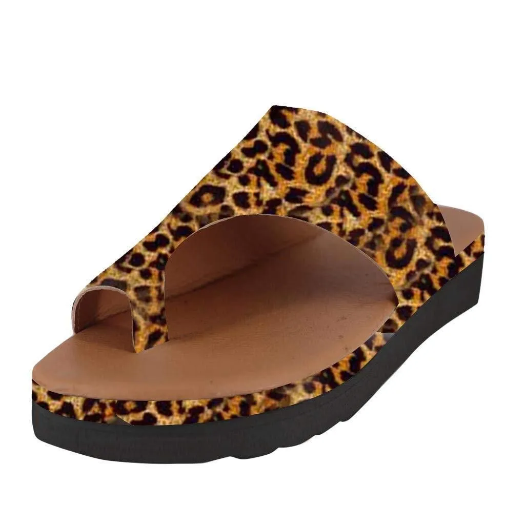 Orthopedic Bunion Correction Sandals - Women Comfy Platform Sandal Shoes for Toe Correction
