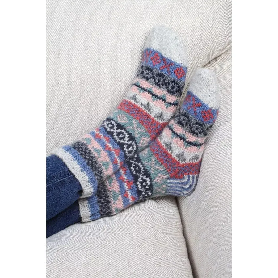 Pachamama Finisterre Sofa Socks Oatmeal