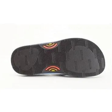 Rainbow Mariner Mens Sandals - Black