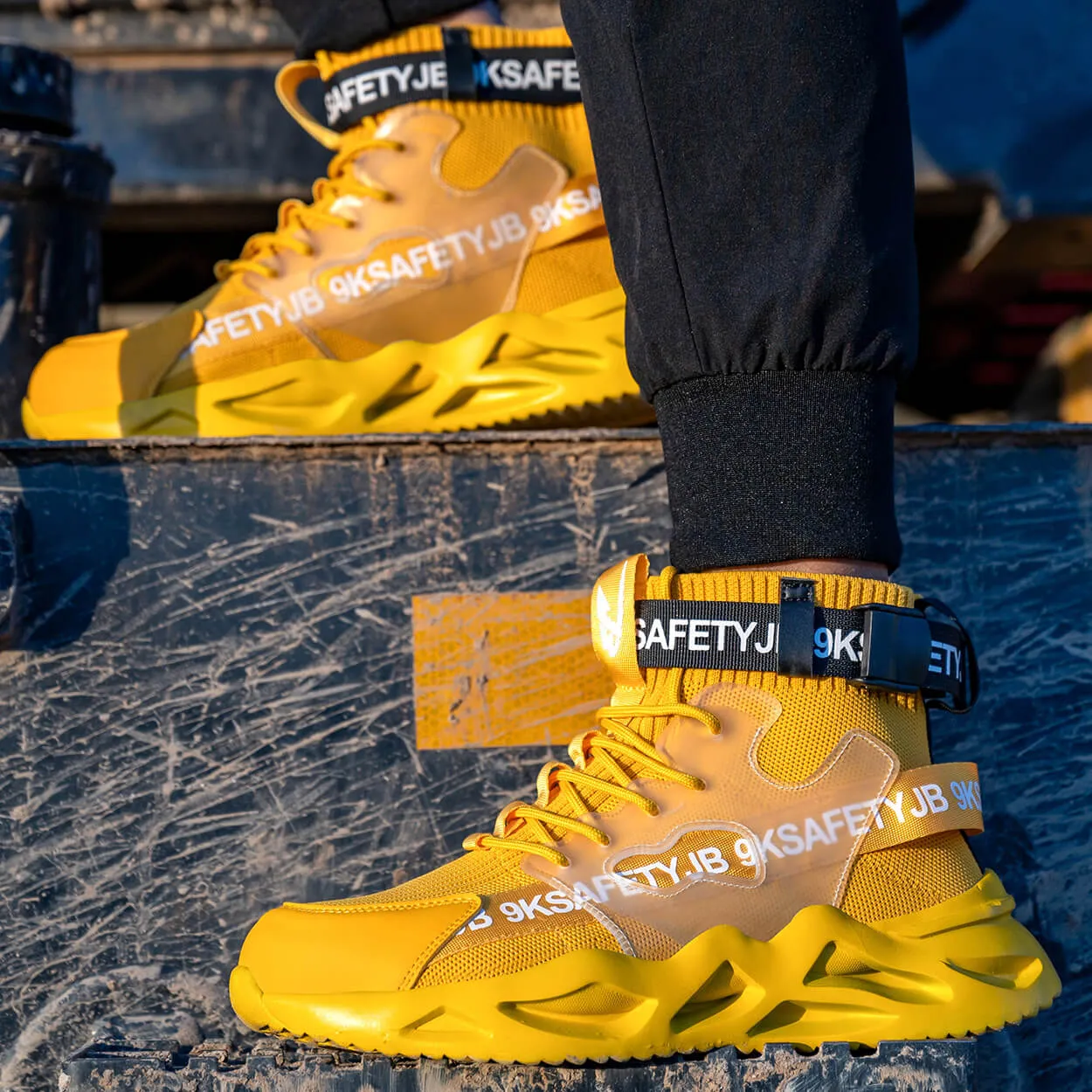 RAPTOR™ LIGHTWEIGHT COMFORTABLE STEEL TOE WORK SHOES