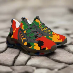 Rastaman Camo Max Sneakers - Black