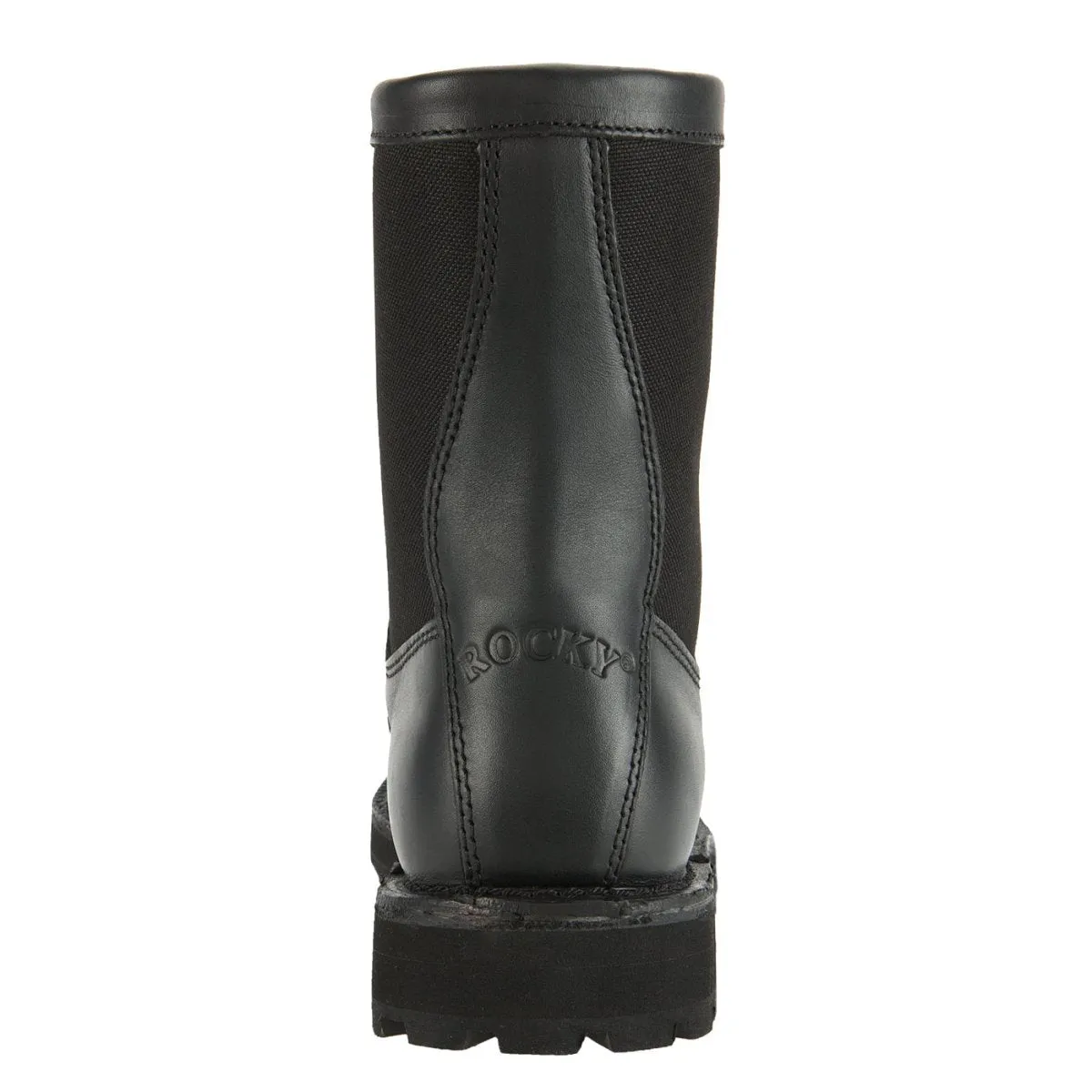 Rocky Portland Men's Lace-to-Toe Waterproof Public Service Boots Fq0002080 In Black