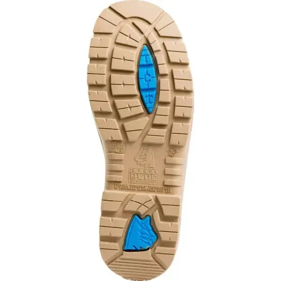 Steel Blue Sand Hobart Steel Toe Cap Elastic Side Safety Boot (312101) (Pre-Order)