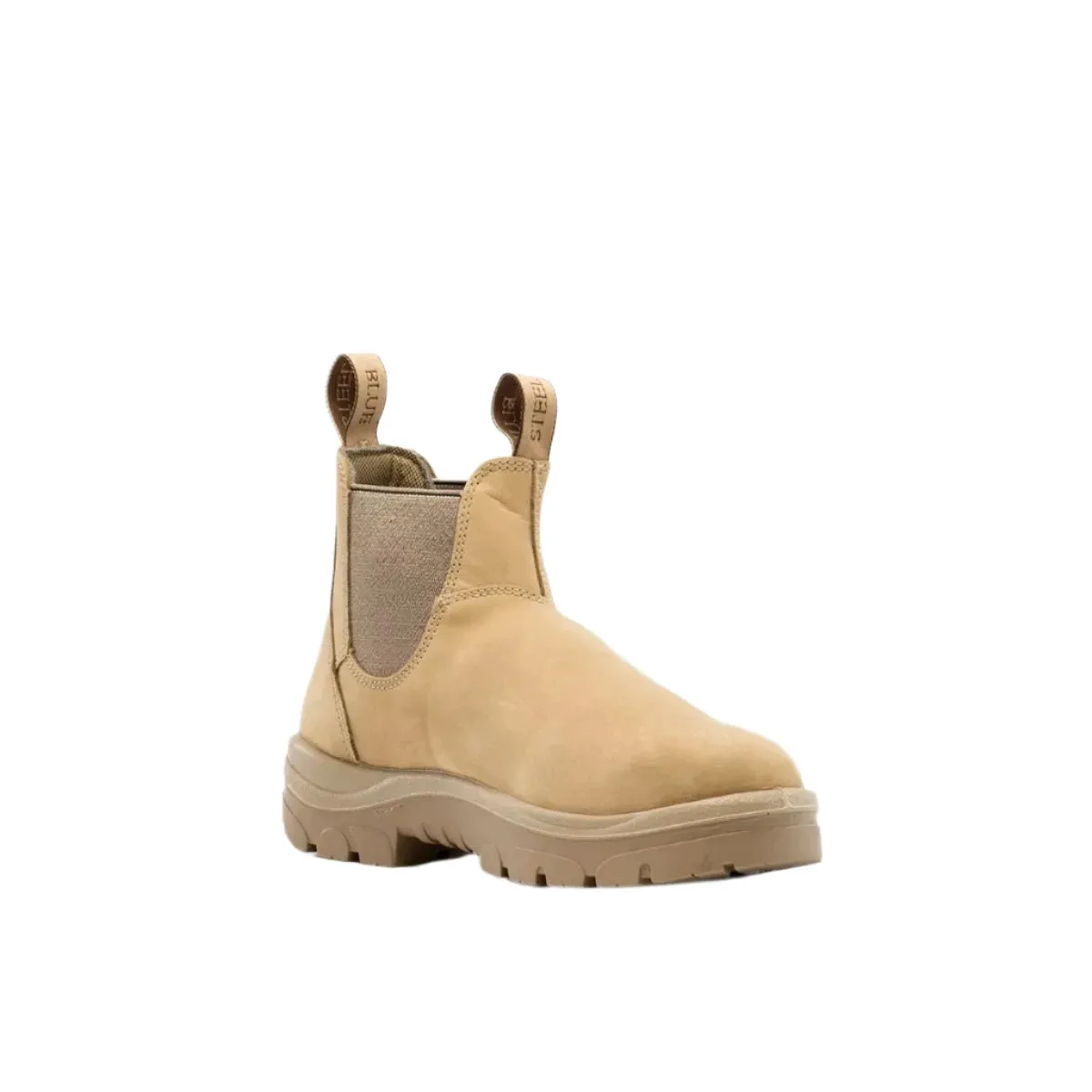 Steel Blue Sand Hobart Steel Toe Cap Elastic Side Safety Boot (312101) (Pre-Order)