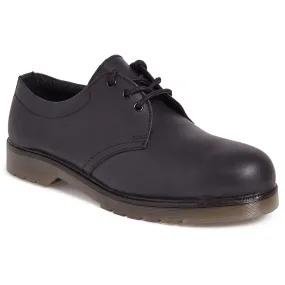 Sterling Steel SS100 Black Air Cushion Safety Shoes - Sale
