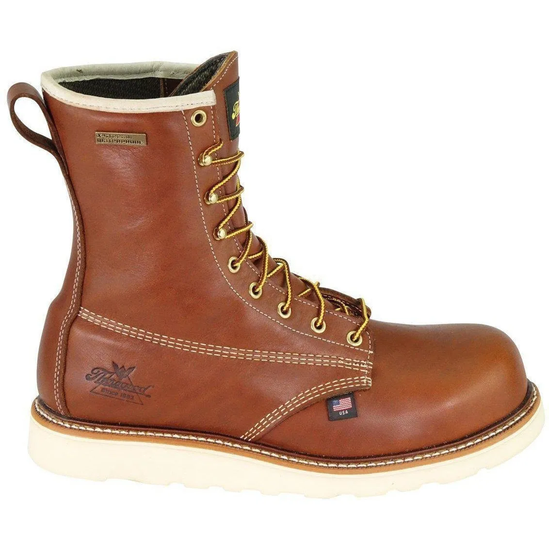 Thorogood Men's USA Made Amer Heritage 8" Comp Toe Wedge Work Boot 804-4210
