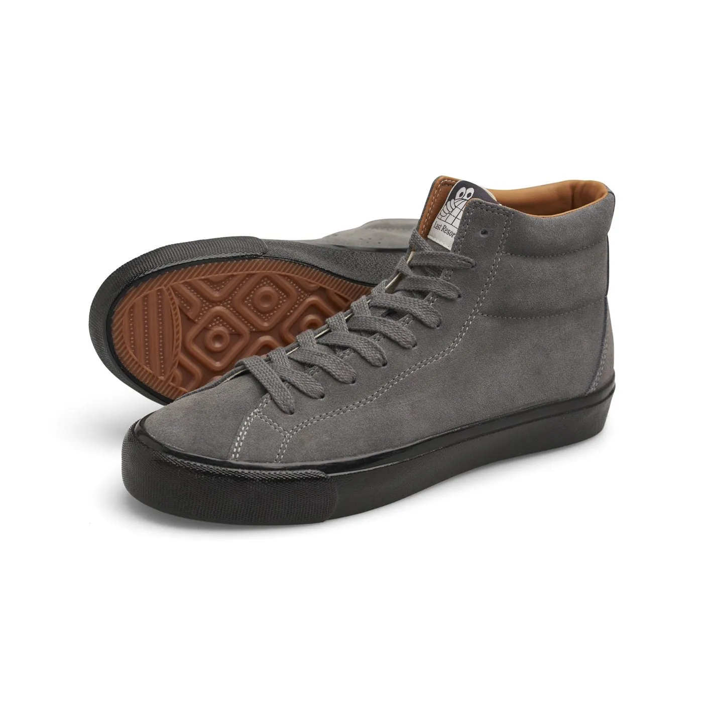 VM003-Hi Suede (Steel Grey/Black)