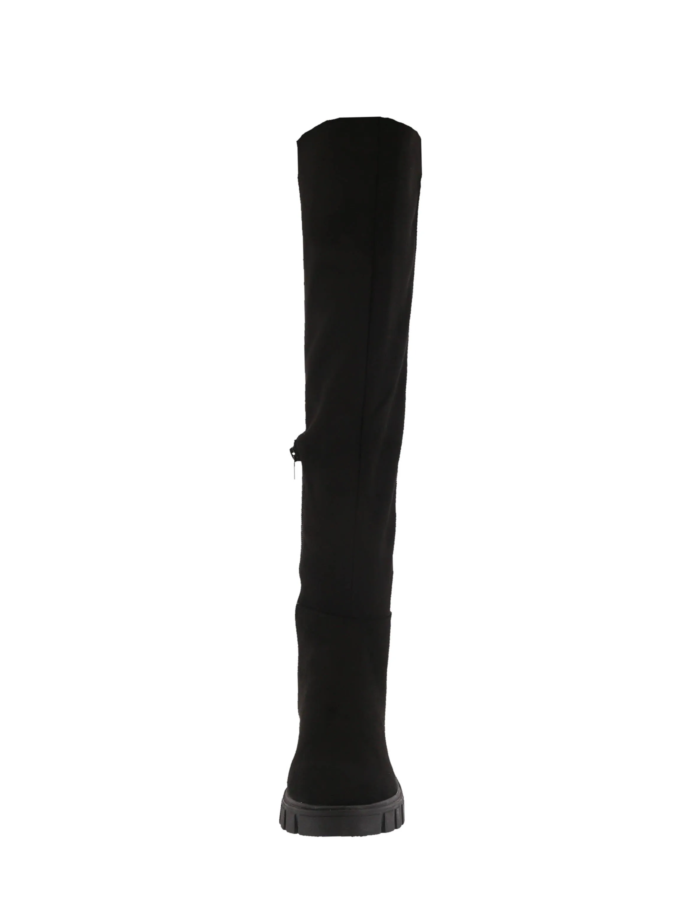 WOMAN'S SHOES BLACK SUEDE BOOTS RENLEY-27