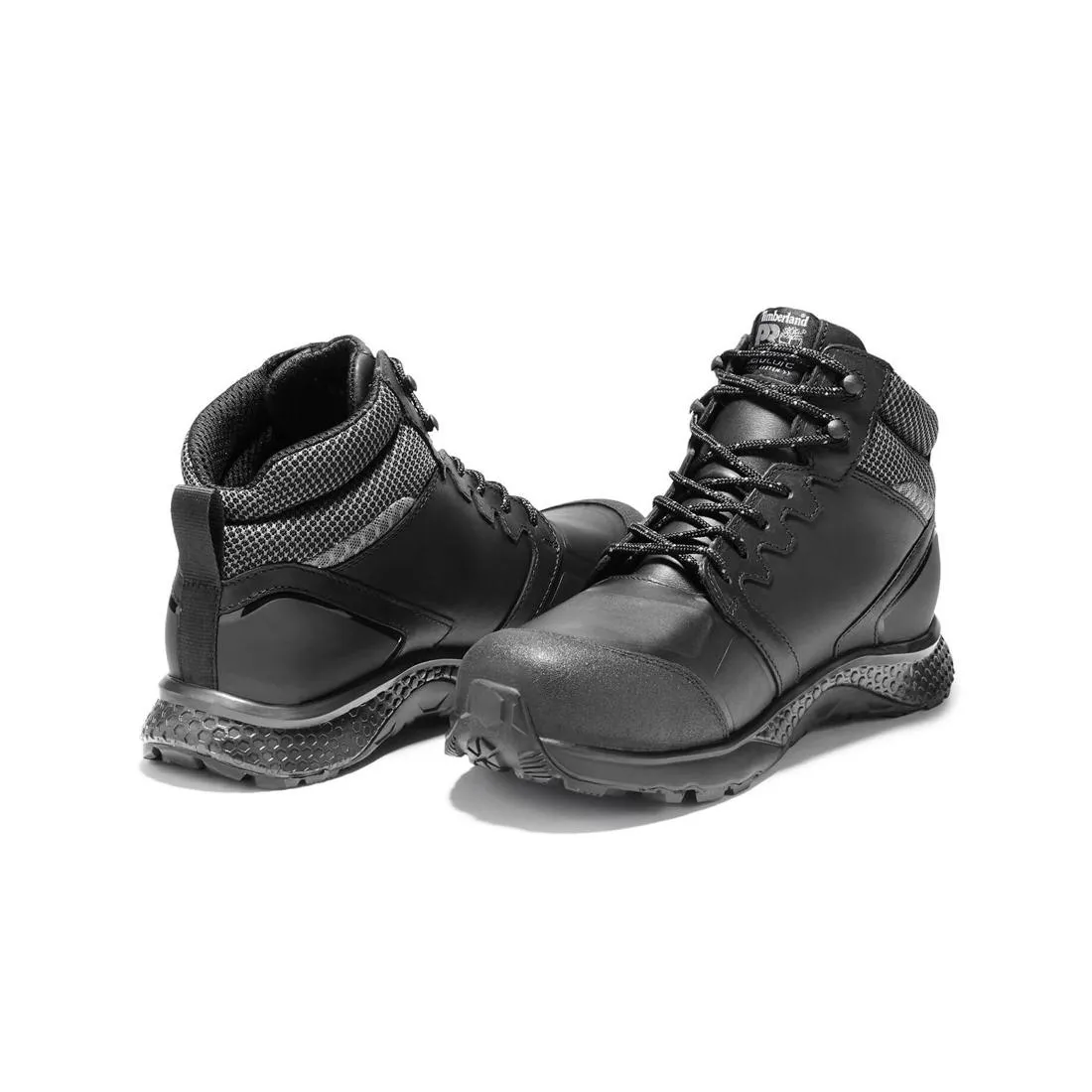 Women's Reaxion Composite-Toe Waterproof Work Boot Black