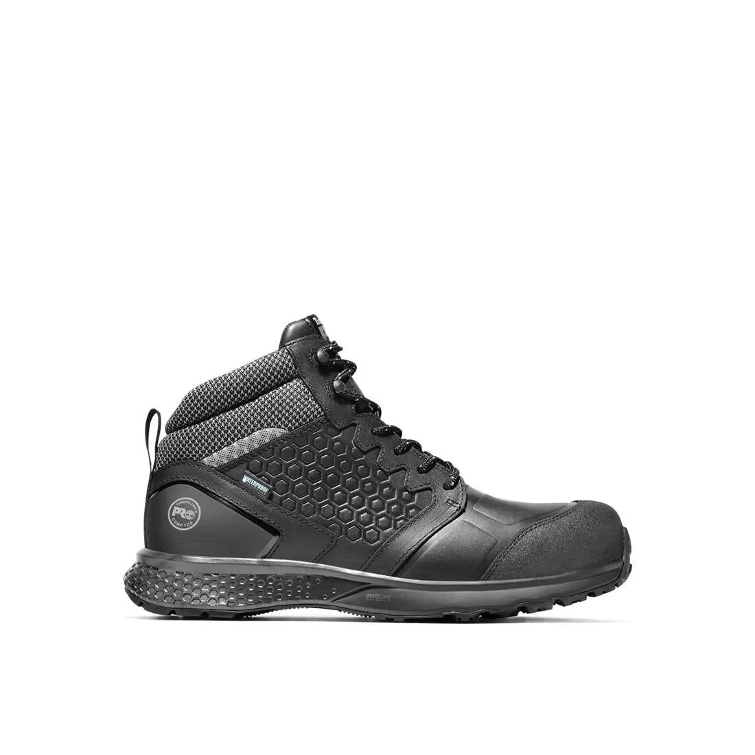 Women's Reaxion Composite-Toe Waterproof Work Boot Black