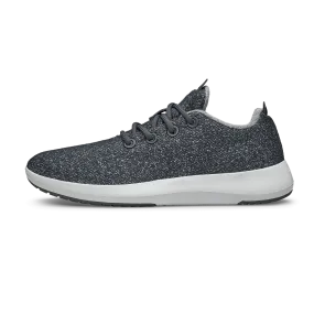 Women's Wool Runner Mizzles - Dark Grey (Light Grey)