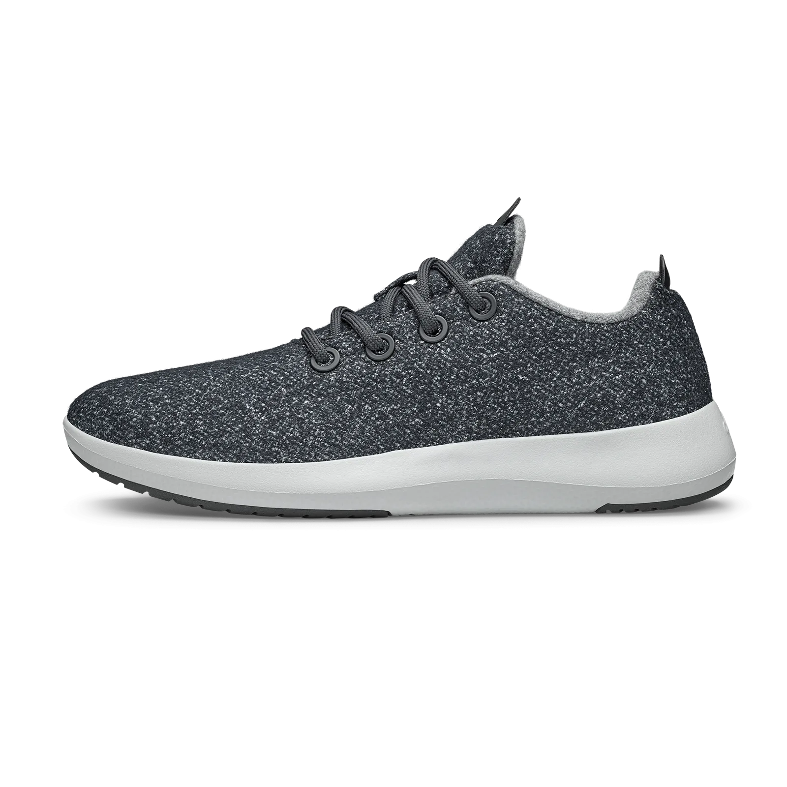 Women's Wool Runner Mizzles - Dark Grey (Light Grey)