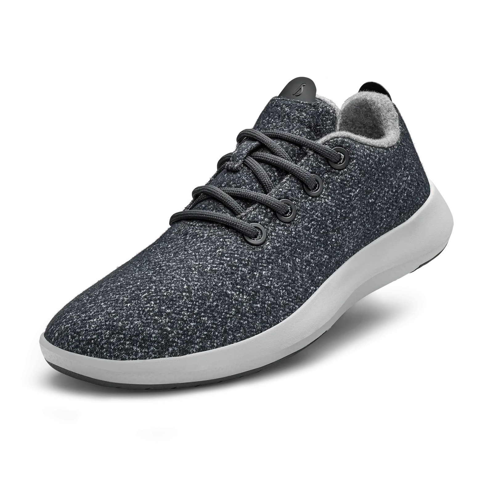 Women's Wool Runner Mizzles - Dark Grey (Light Grey)